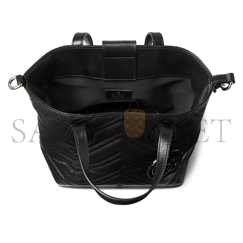 Gvc*1 gg marmont small tote bag 855391 (17.5*17*12.5cm)